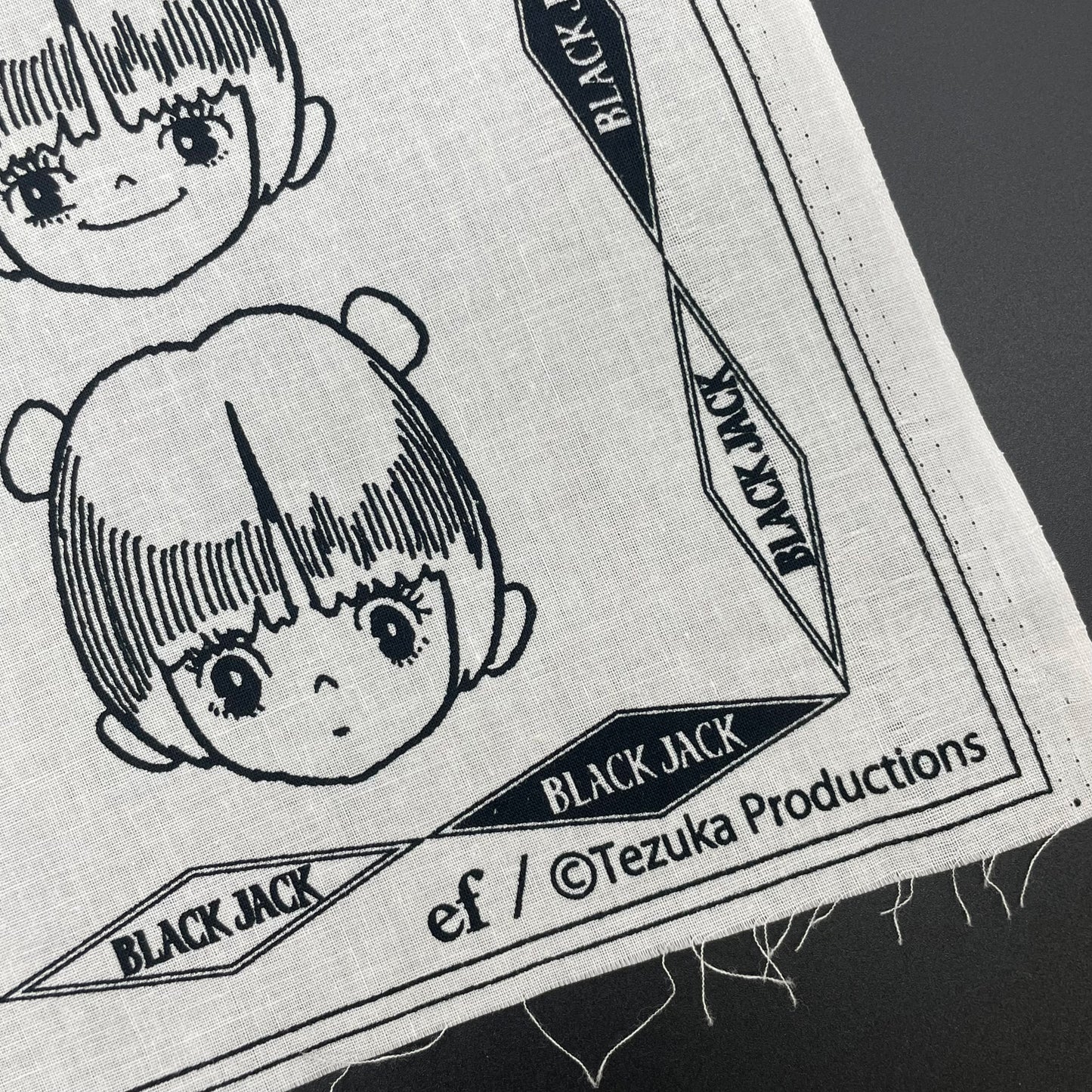 【受注商品】<ef(絵布)>【ブラック・ジャック】バンダナ_ランダム(2枚組セット)