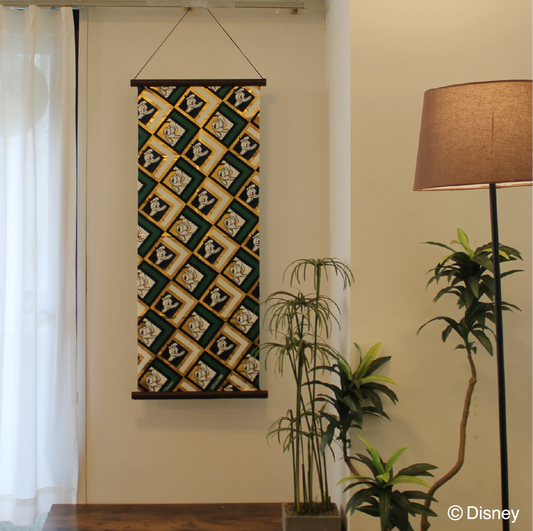 箔押し手ぬぐい ドナルド -菱格子-