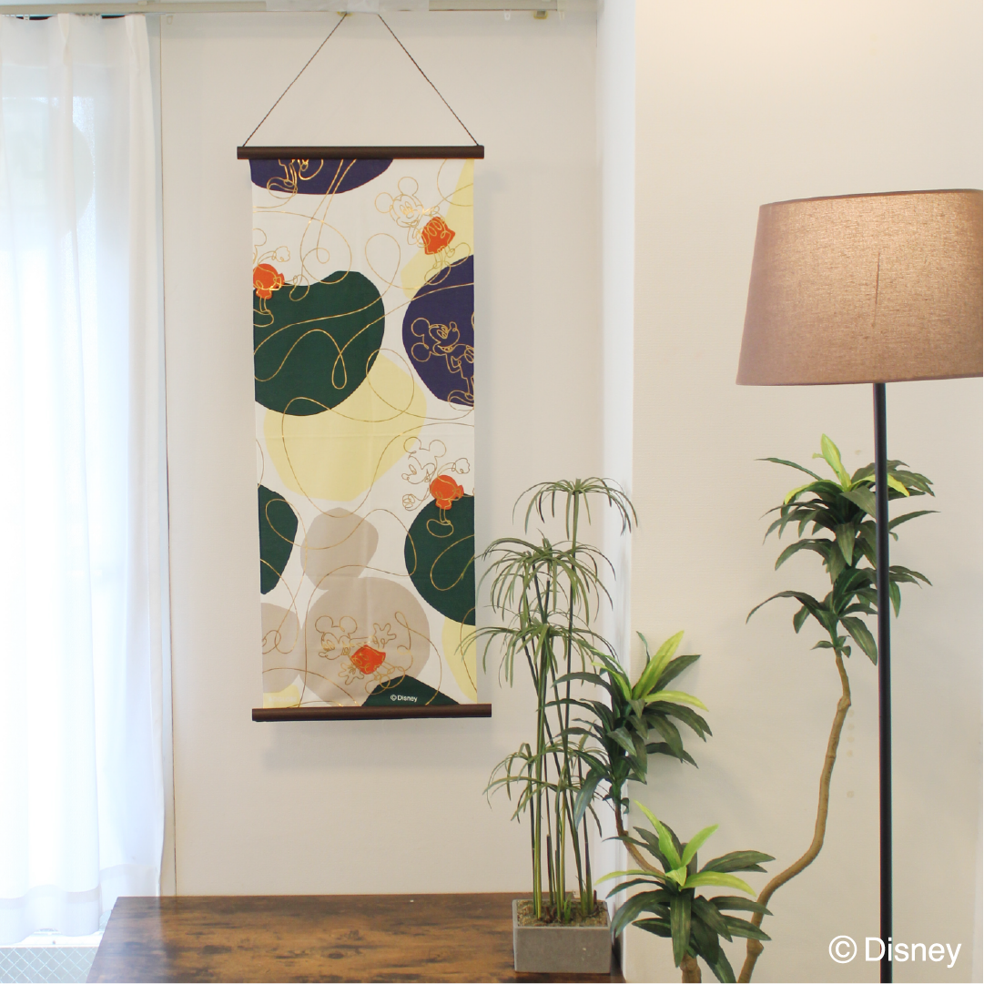 箔押し手ぬぐい ミッキーマウス -結-