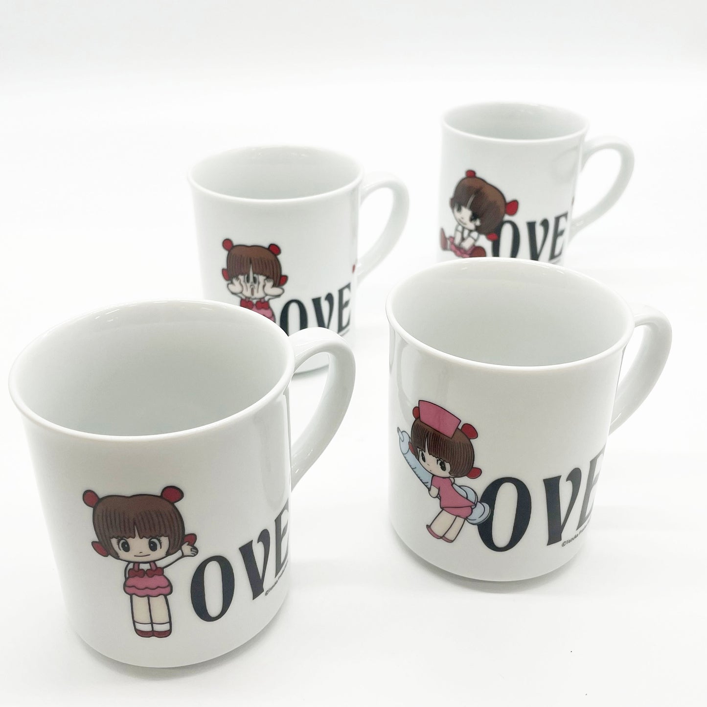 <Kiln-ium>波佐見焼マグカップ ONE LOVE(ピノコ)Ⅰ