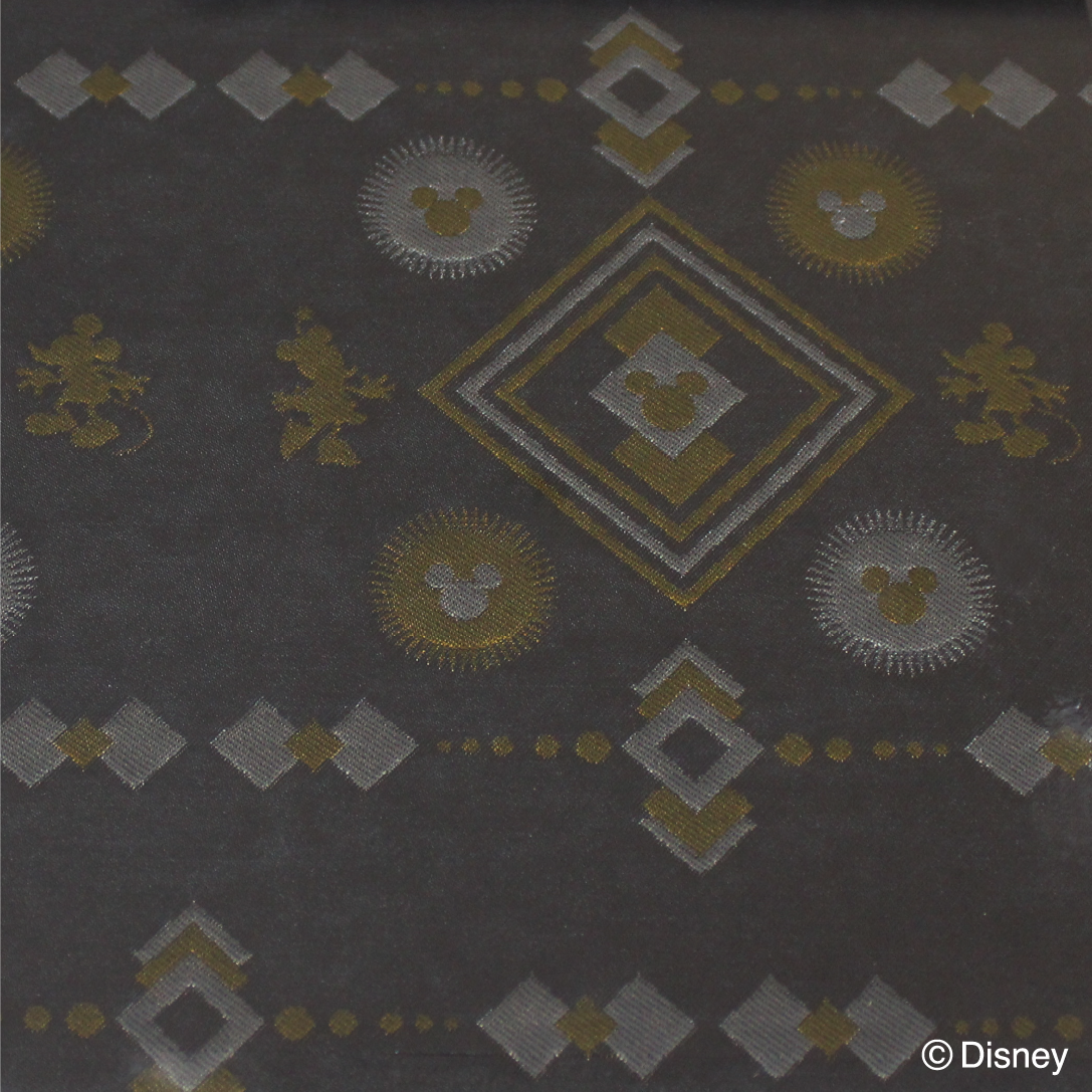 絹織ガラスパネル ミッキー&ミニー -煌影-