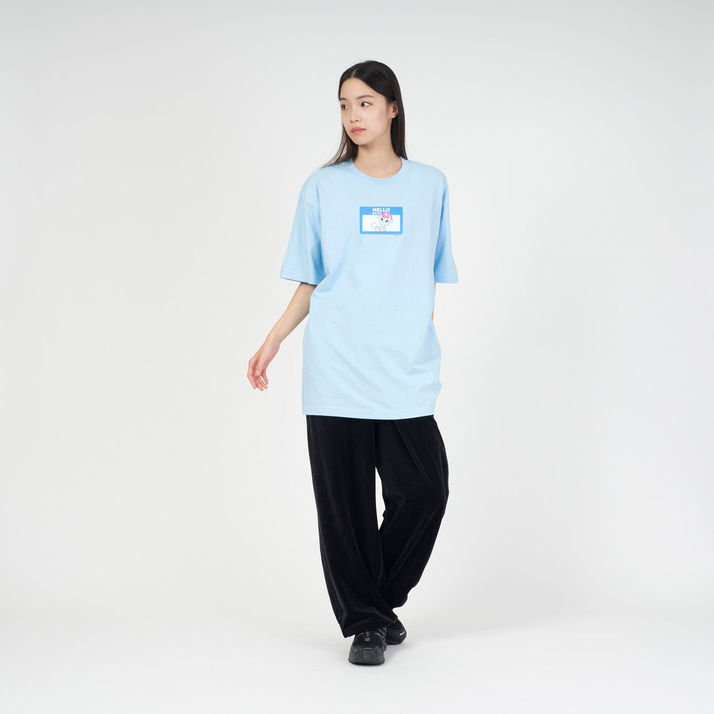 <ARC>HELLO MY NAME IS(ユニコ)Ⅰ Tシャツ BLUE