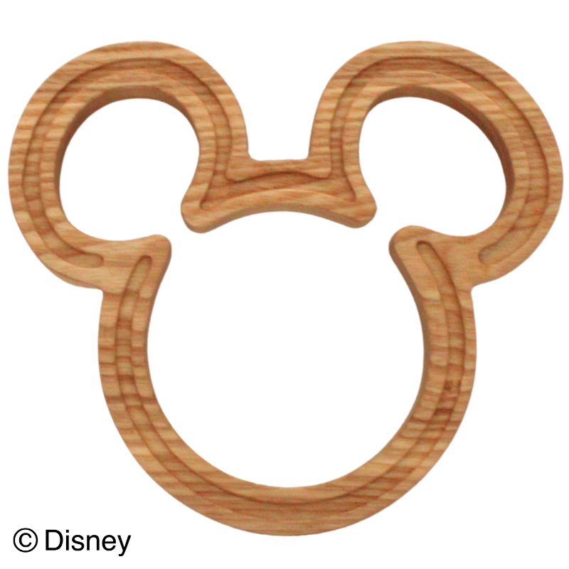 【受注商品】天然木 鍋敷ほの香 -ミッキー-【お届けは12月下旬より順次】