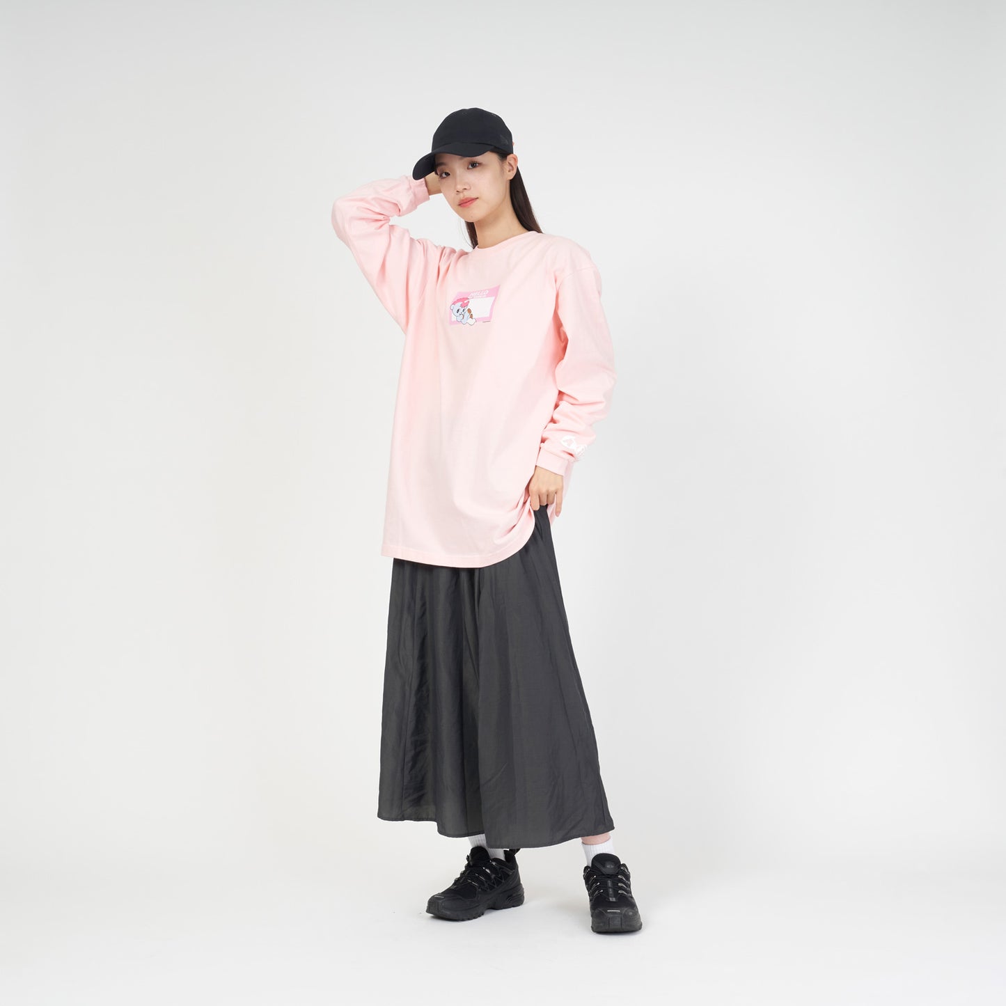 <ARC>HELLO MY NAME IS(ユニコ)Ⅱ ロンT PINK