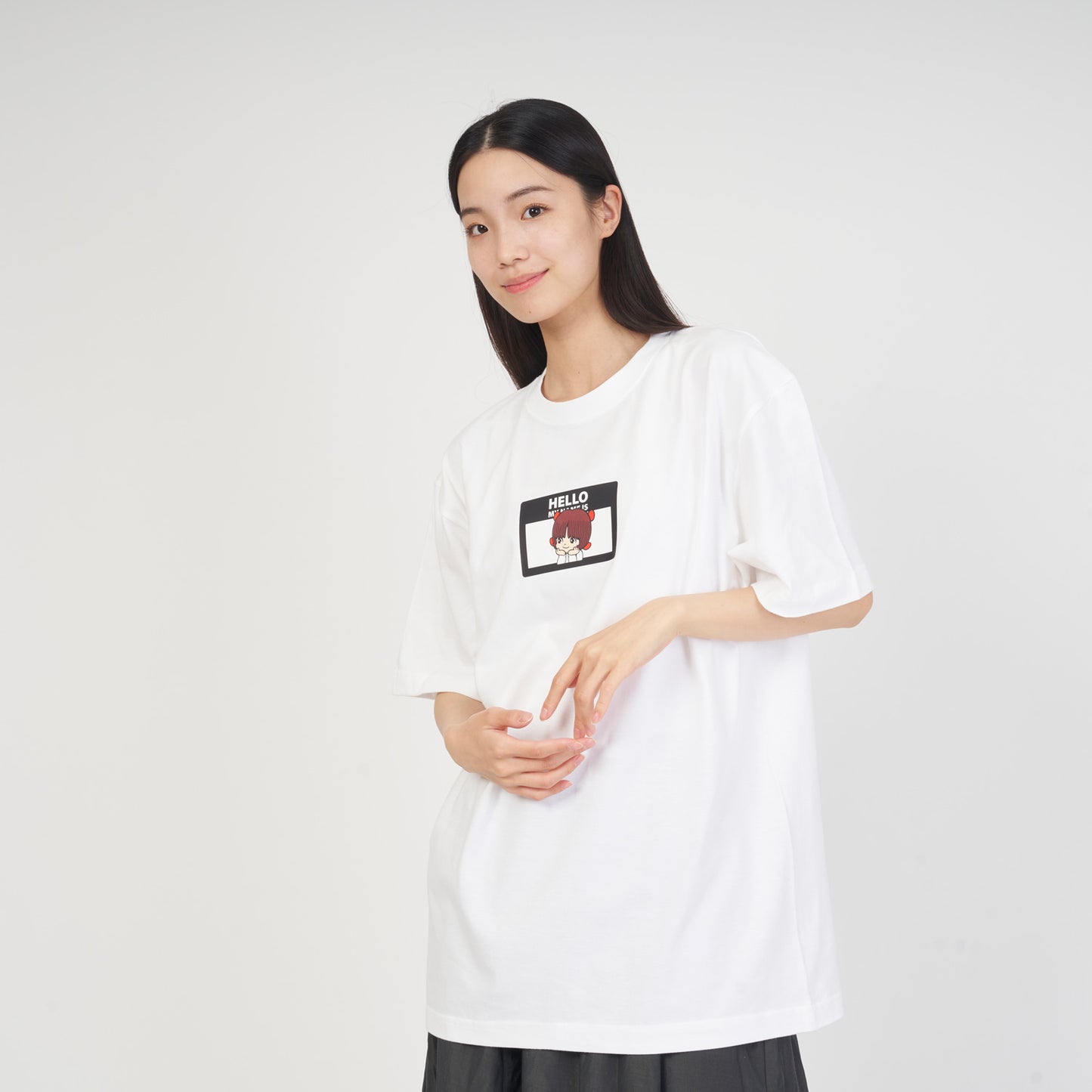 【予約商品】<ARC>HELLO MY NAME IS(ピノコ)Ⅱ Tシャツ WHITE【お届けは24年2月下旬より順次】