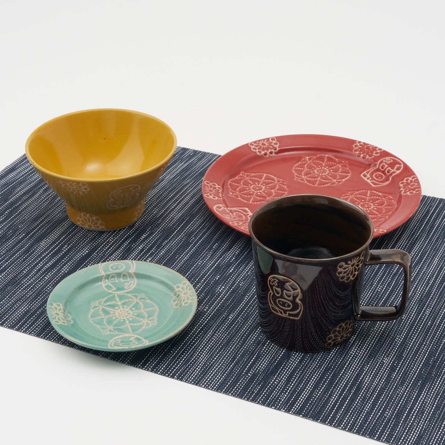 <Kiln-ium>波佐見焼お茶碗 ヒョウタンツギ