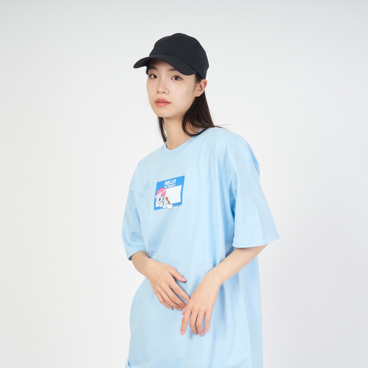 <ARC>HELLO MY NAME IS(ユニコ)Ⅱ Tシャツ BLUE