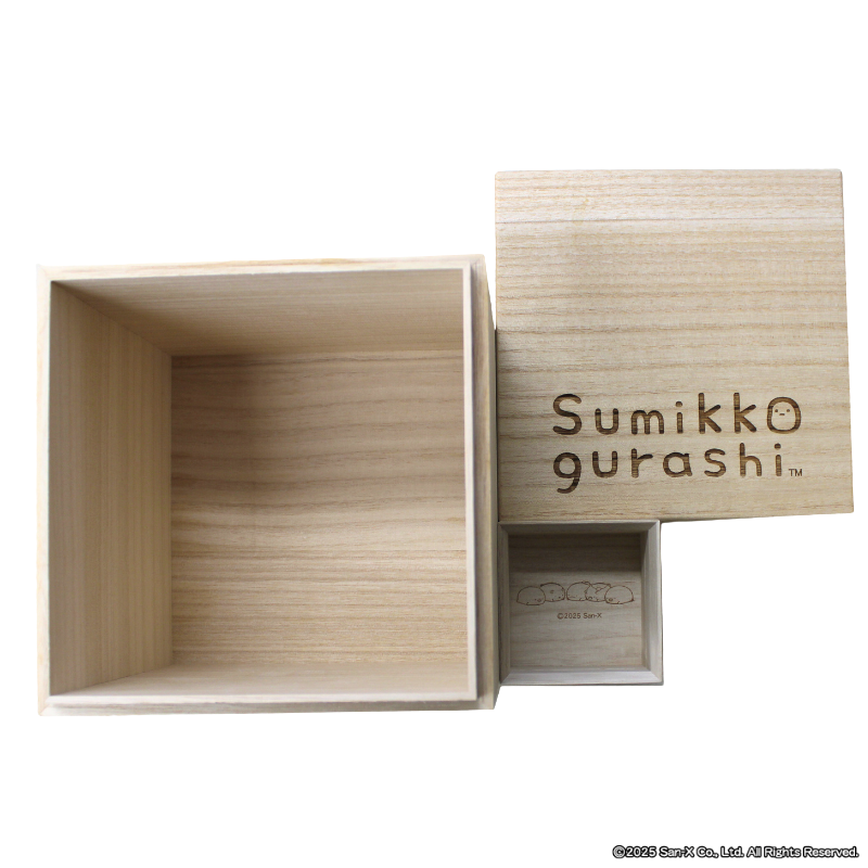 【受注商品】木香ぬくもり米びつ -すみっコぐらし-【お届けは11月下旬より順次】