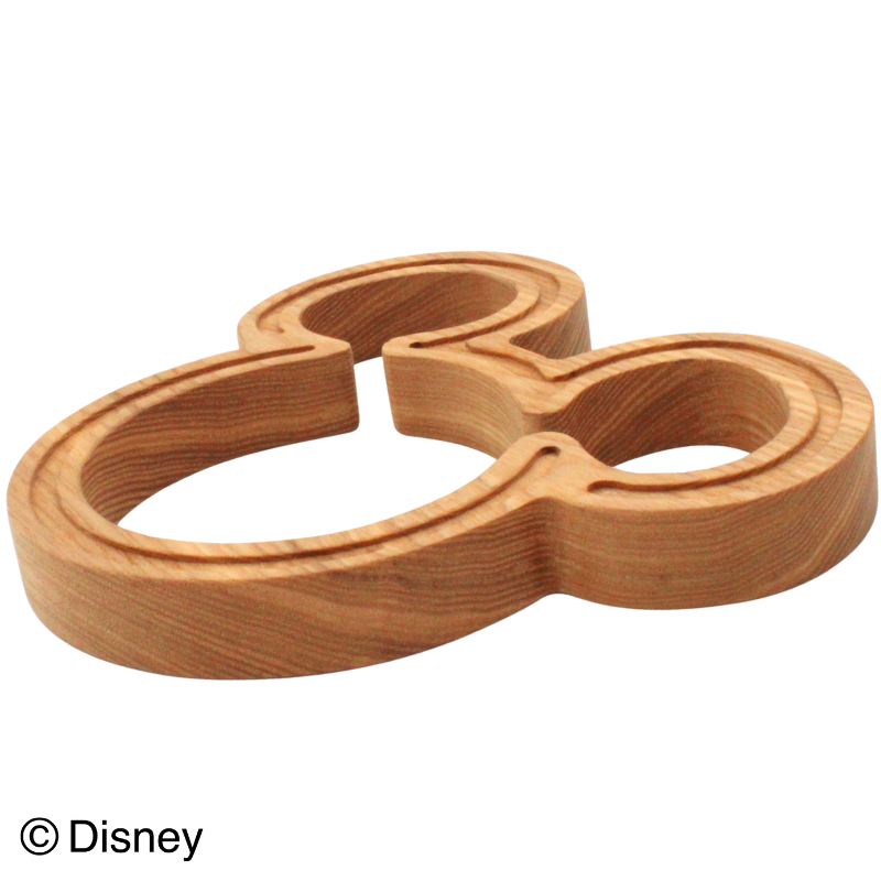 【受注商品】天然木 鍋敷ほの香 -ミッキー-【お届けは12月下旬より順次】