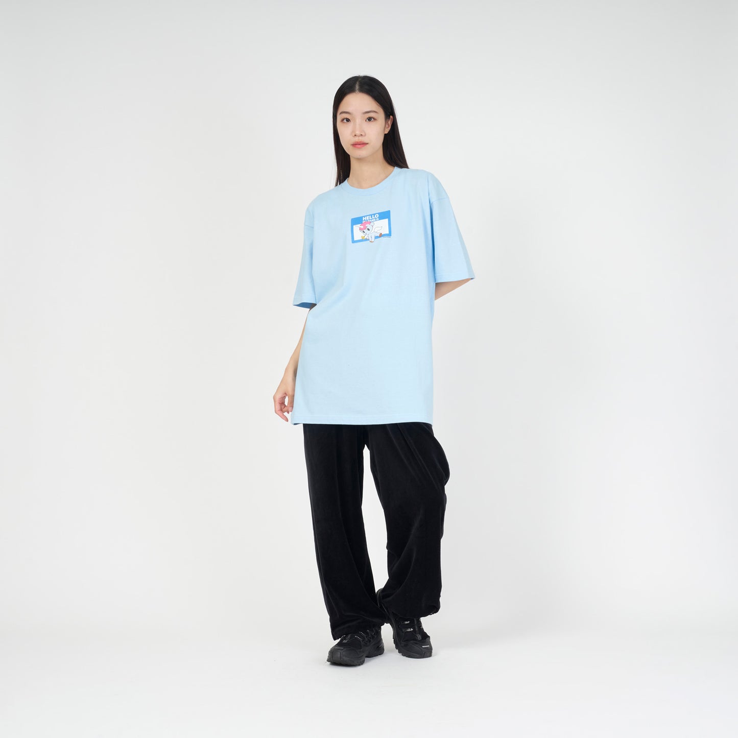 <ARC>HELLO MY NAME IS(ユニコ)Ⅳ Tシャツ BLUE