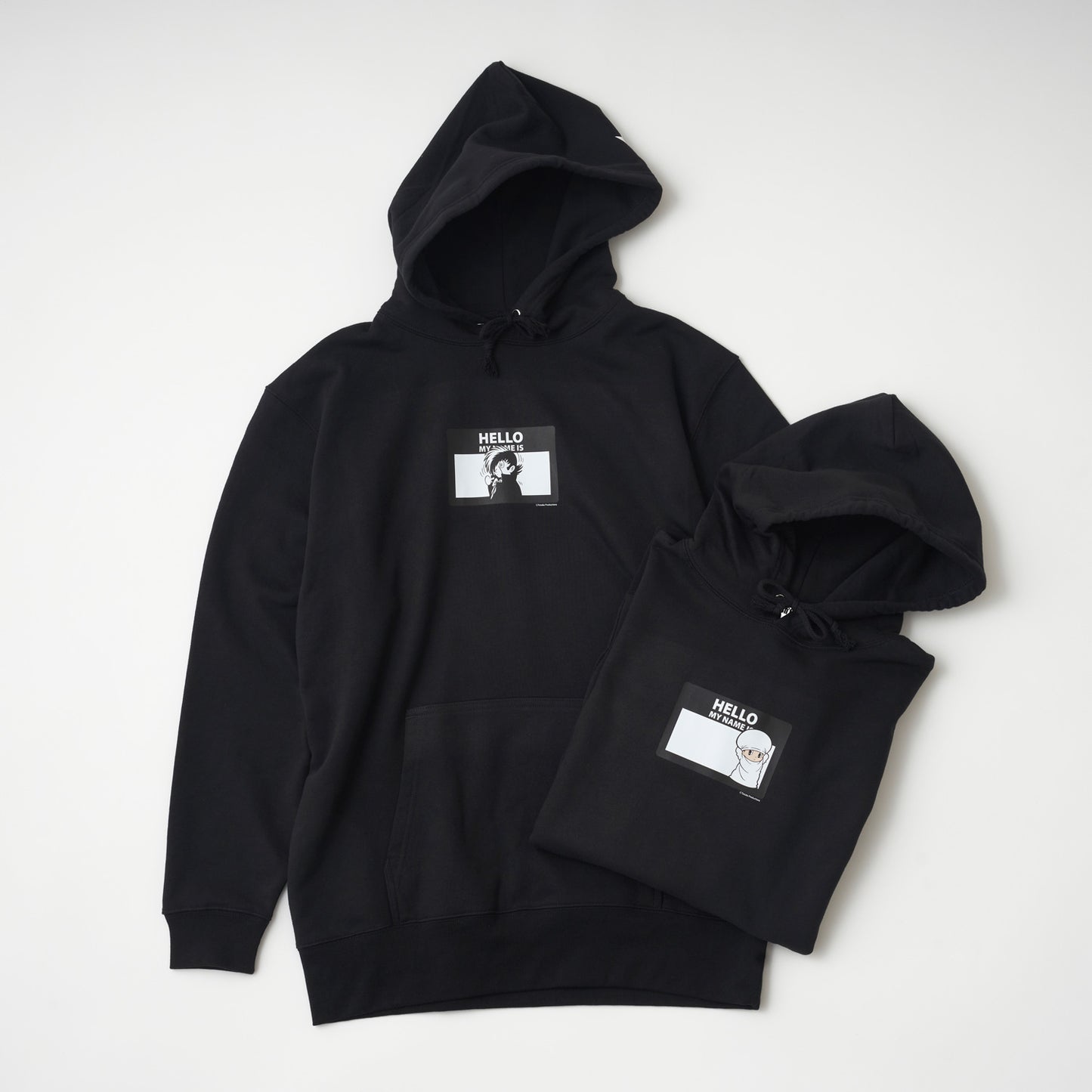 【予約商品】<ARC>HELLO MY NAME IS(ピノコ)Ⅲ パーカー BLACK【お届けは24年2月下旬より順次】