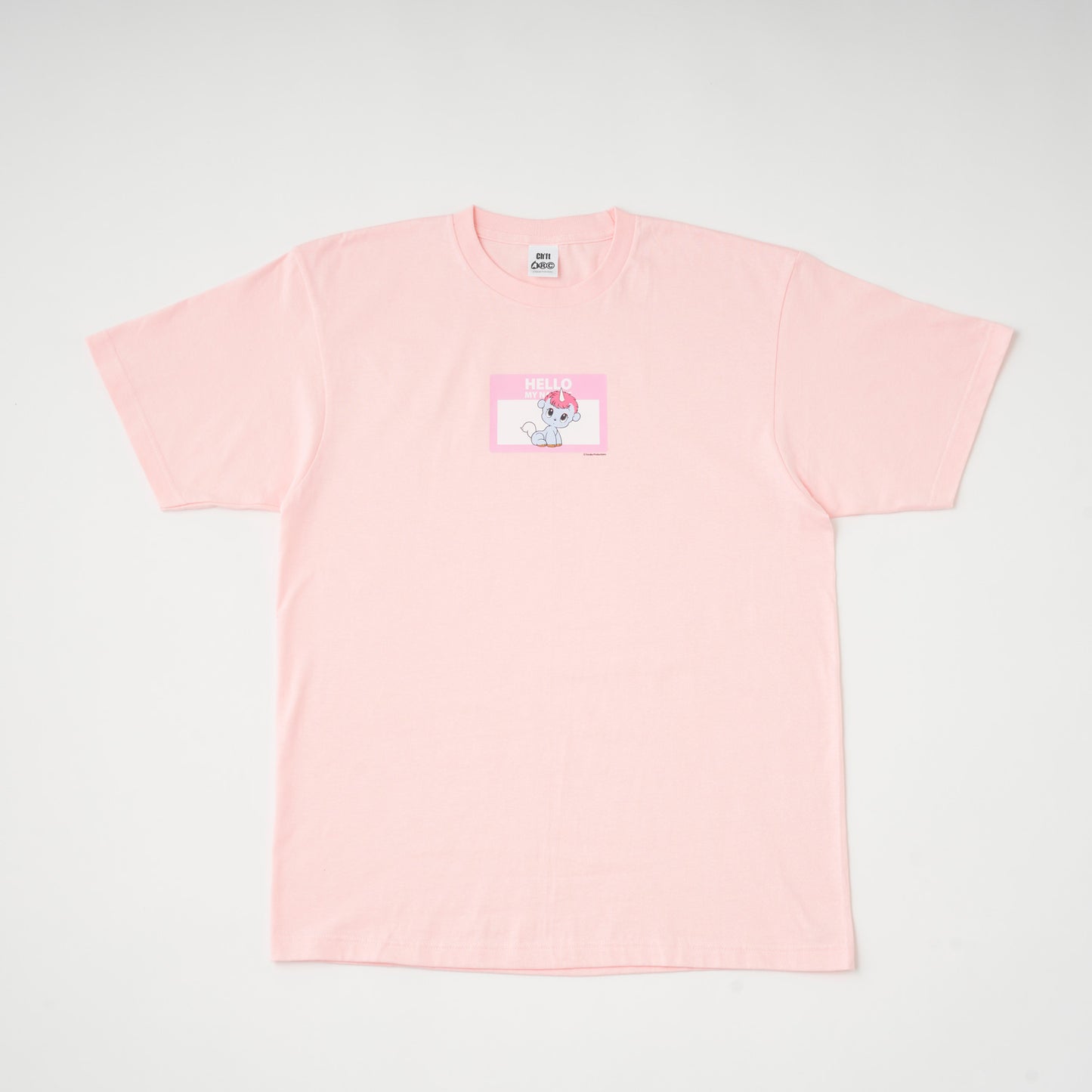 <ARC>HELLO MY NAME IS(ユニコ)Ⅰ Tシャツ PINK