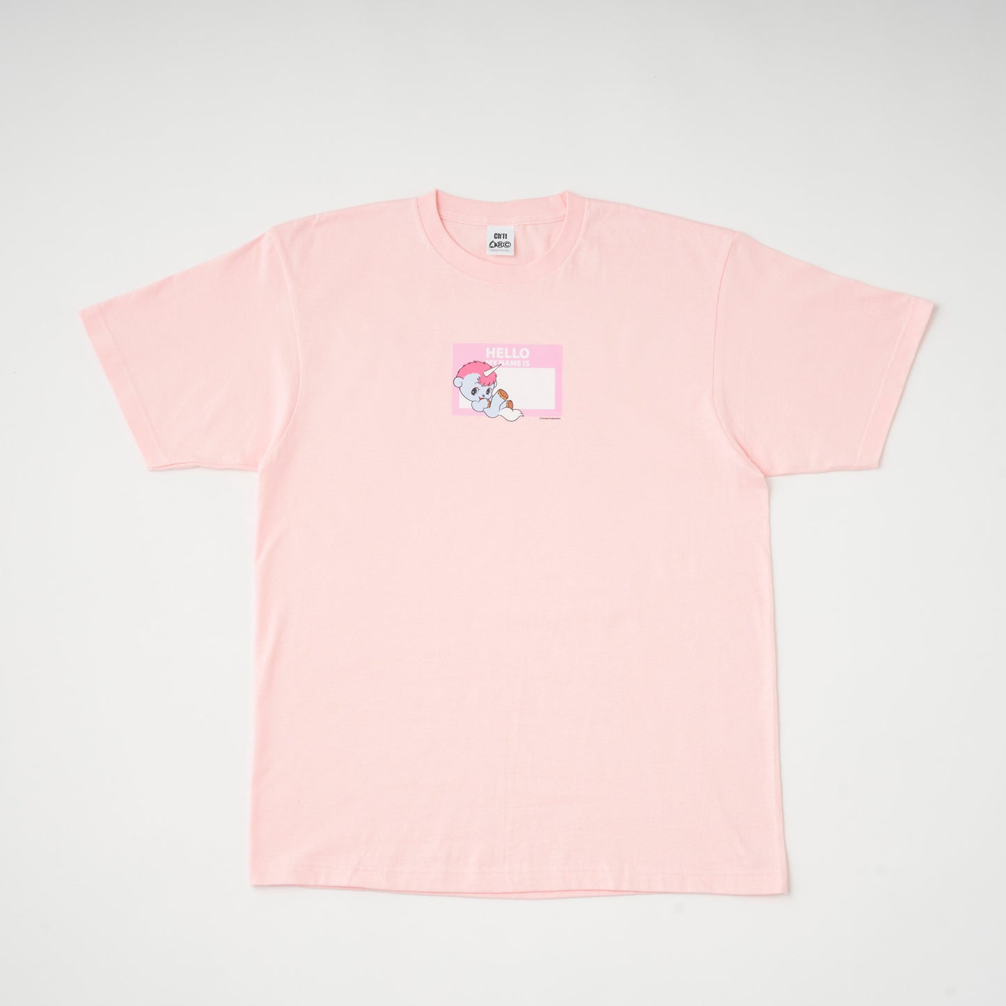 <ARC>HELLO MY NAME IS(ユニコ)Ⅱ Tシャツ PINK