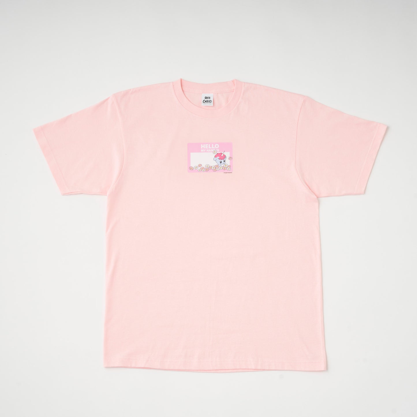 <ARC>HELLO MY NAME IS(ユニコ)Ⅲ Tシャツ PINK