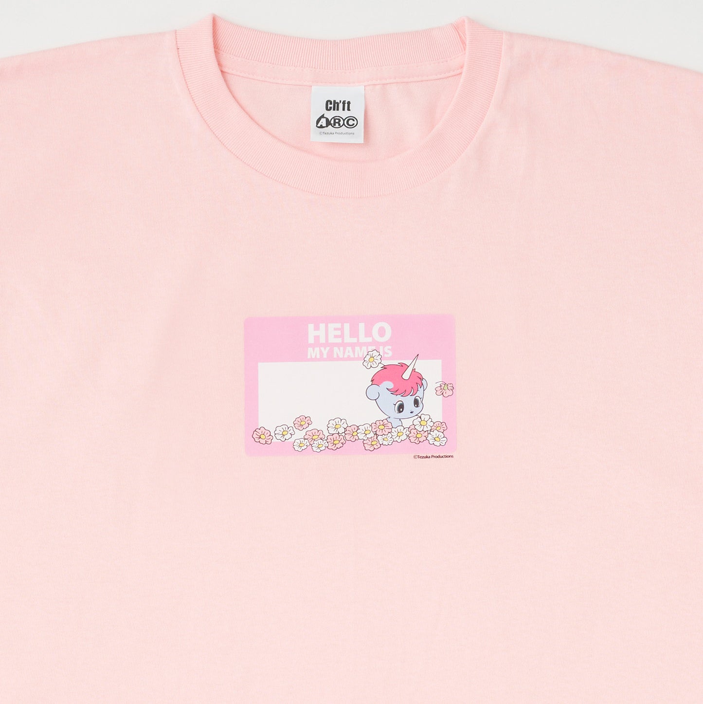 <ARC>HELLO MY NAME IS(ユニコ)Ⅲ Tシャツ PINK