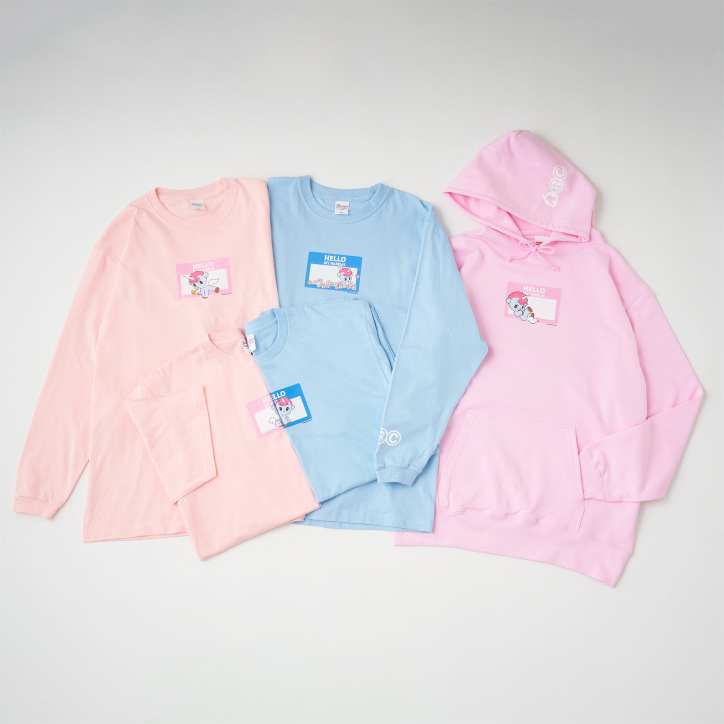 <ARC>HELLO MY NAME IS(ユニコ)Ⅰ Tシャツ PINK