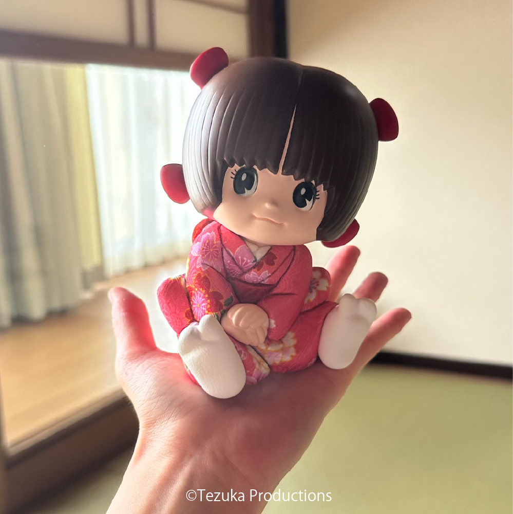 【受注商品】木目込み人形 ちょこんとお座りピノコ【お届けは9月上旬より順次】