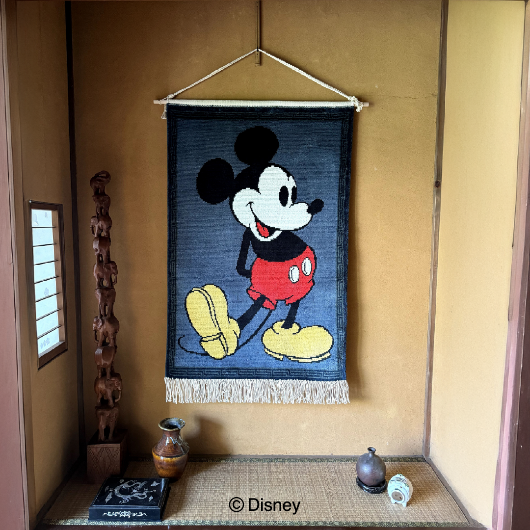 【受注商品】本家鍋島緞通　「Disney」【お届けは9月下旬より順次】