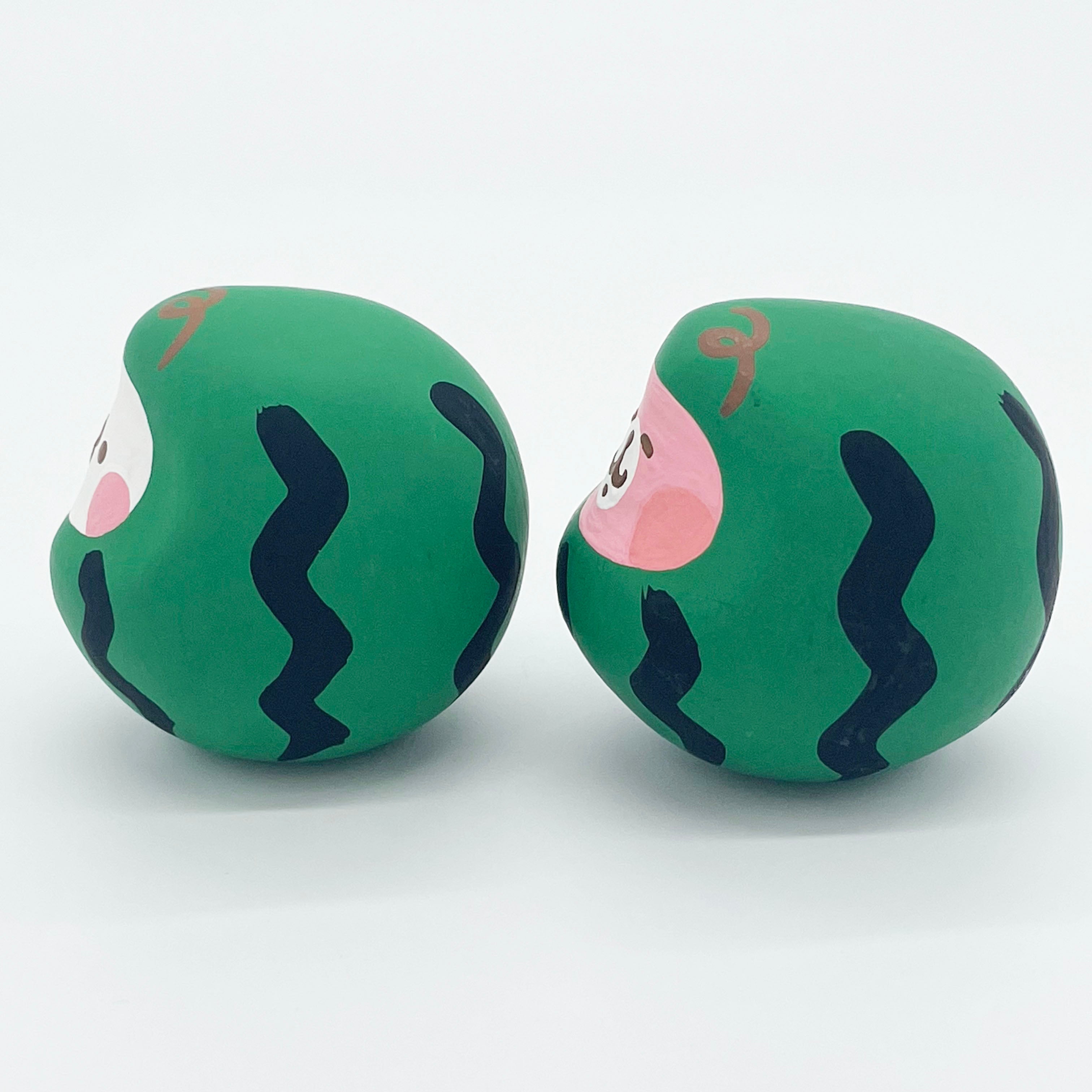 【受注商品】スイカ　ピスケ　キャだるま小【お届けは12月中旬より順次】