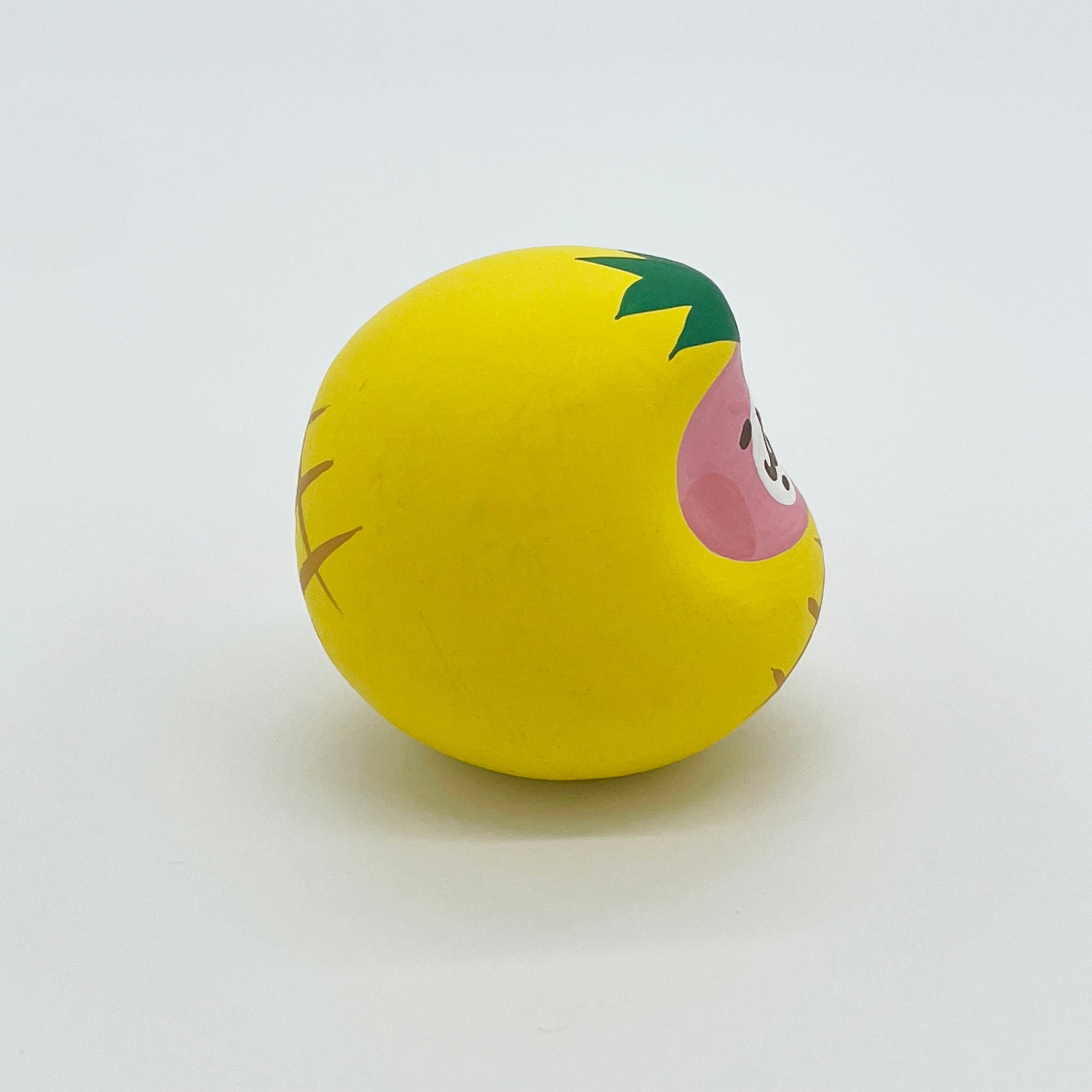 【受注商品】パイナップル　うさぎ　キャだるま小【お届けは12月中旬より順次】