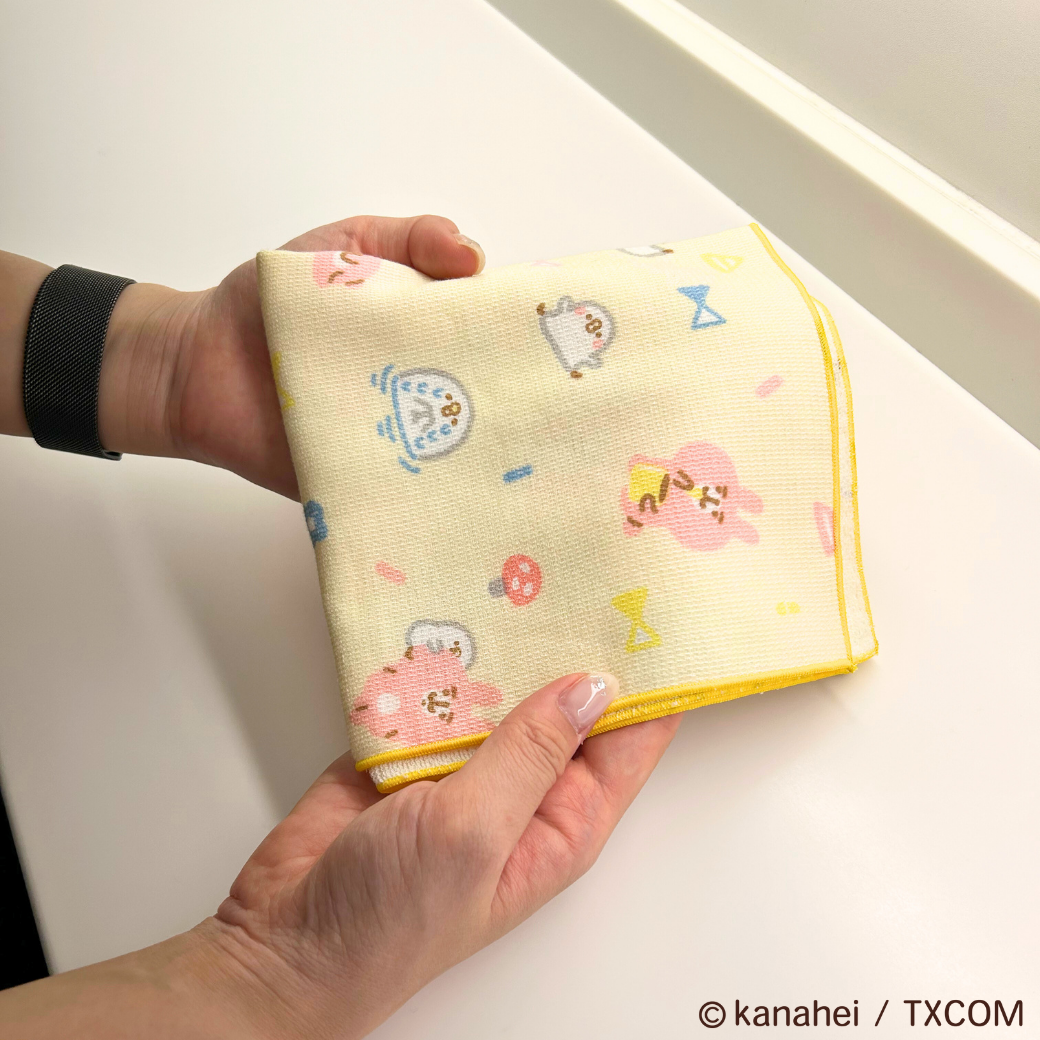 【受注販売商品】カナヘイの小動物　ハンドタオル（いろいろ柄）【お届けは12月中旬より順次】