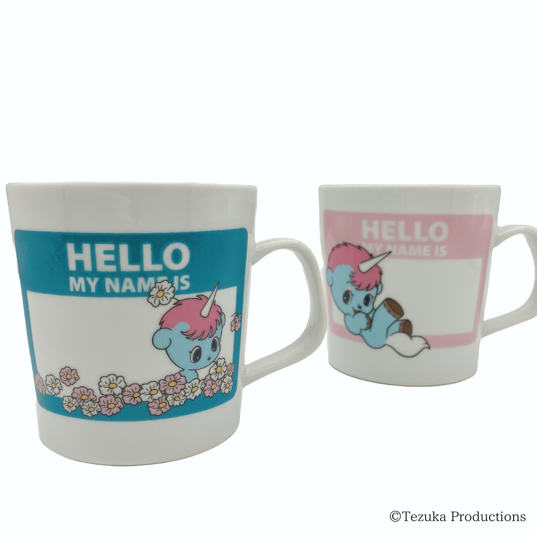 【受注販売商品】＜Kiln-ium＞波佐見焼マグカップ　HELLO MY NAME IS（ユニコ）Ⅱ【お届けは11月中旬より順次】