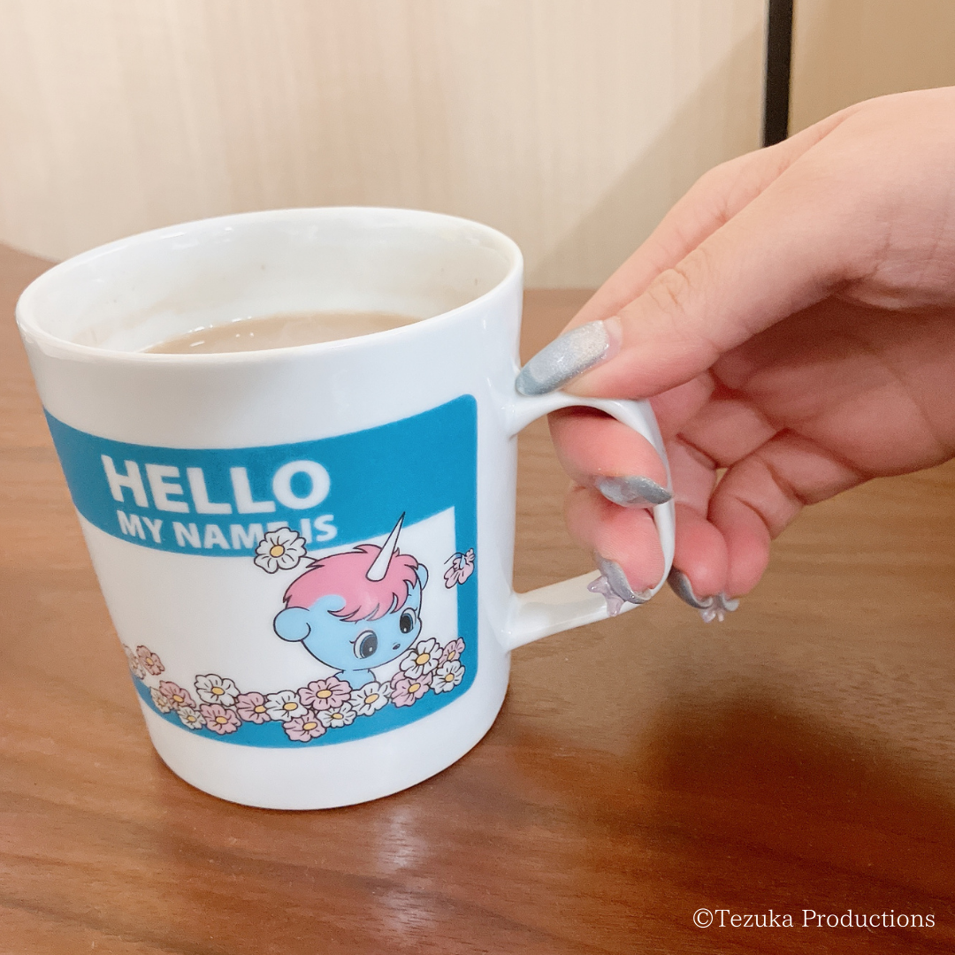 【受注販売商品】＜Kiln-ium＞波佐見焼マグカップ　HELLO MY NAME IS（ユニコ）Ⅱ【お届けは11月中旬より順次】