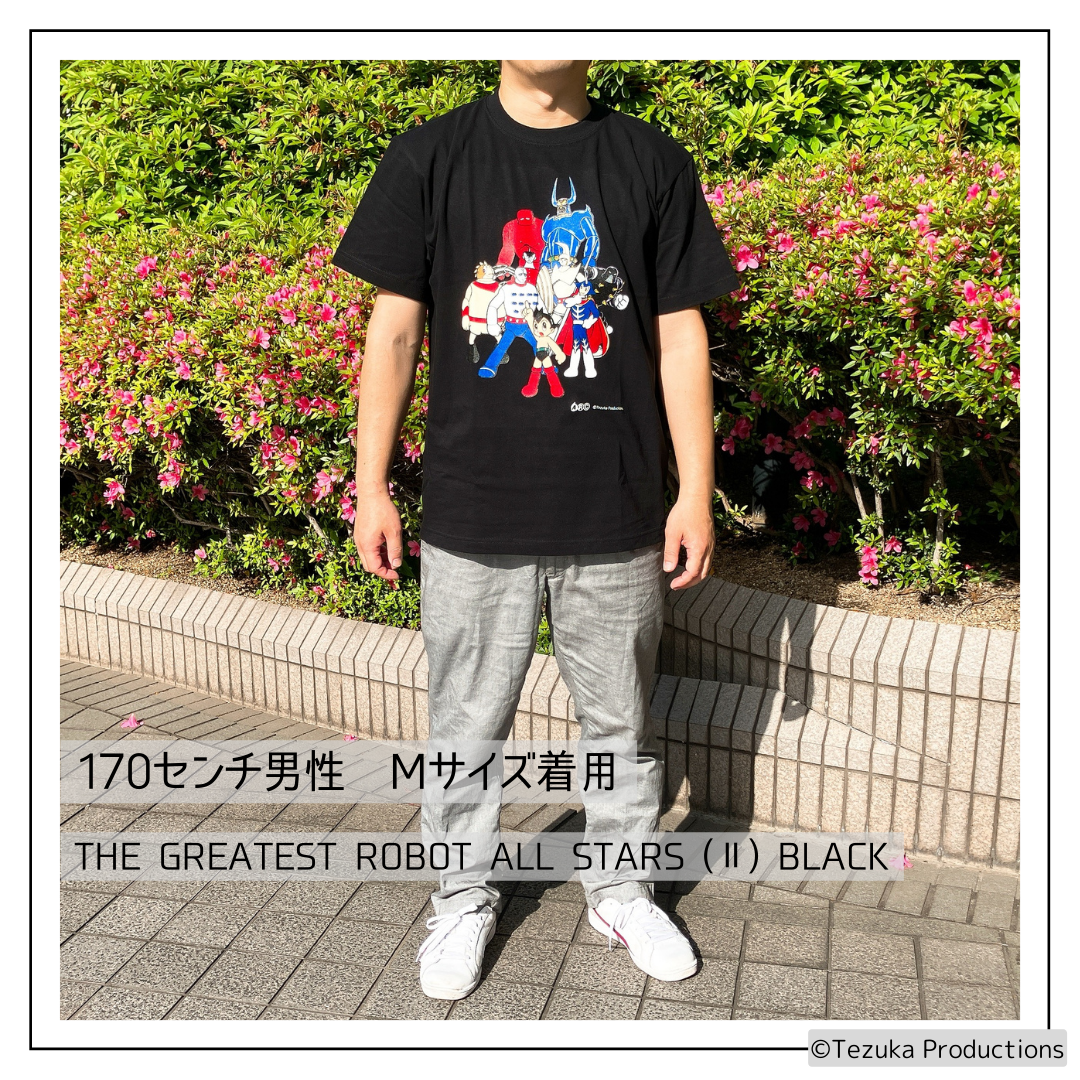 【受注販売商品】＜ARC＞THE GREATEST ROBOT ALL STARS（Ⅰ）Tシャツ BLACK【お届けは8月上旬より順次】