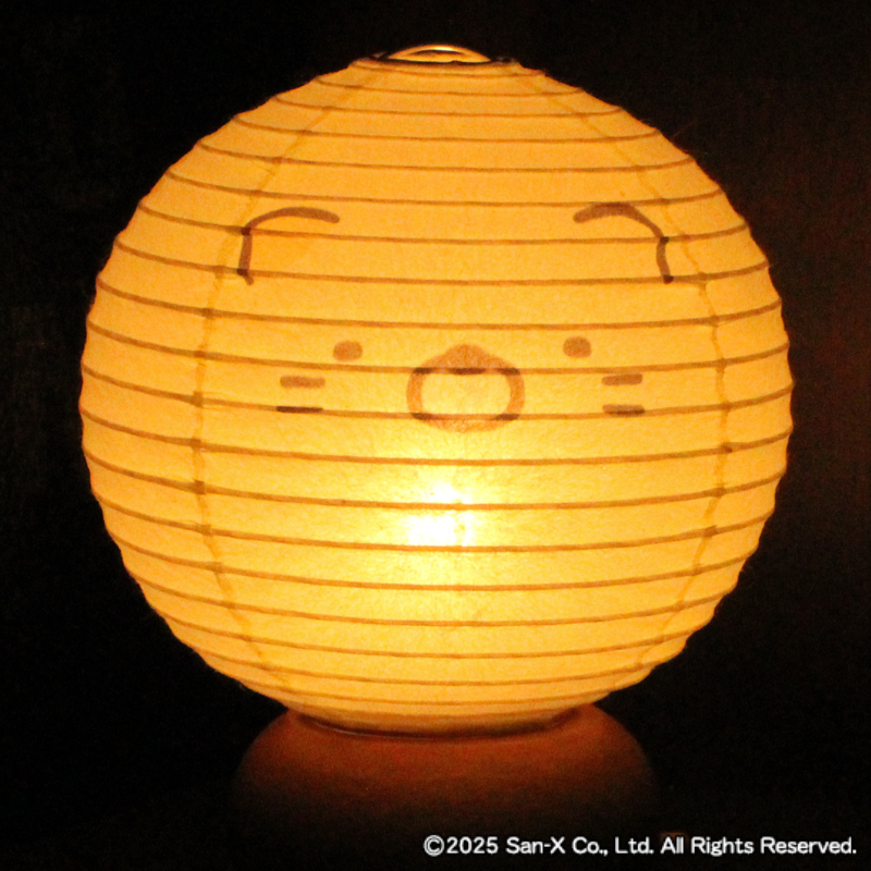 受注商品】ころっとミニ提灯-ねこ-【お届けは8月下旬より順次