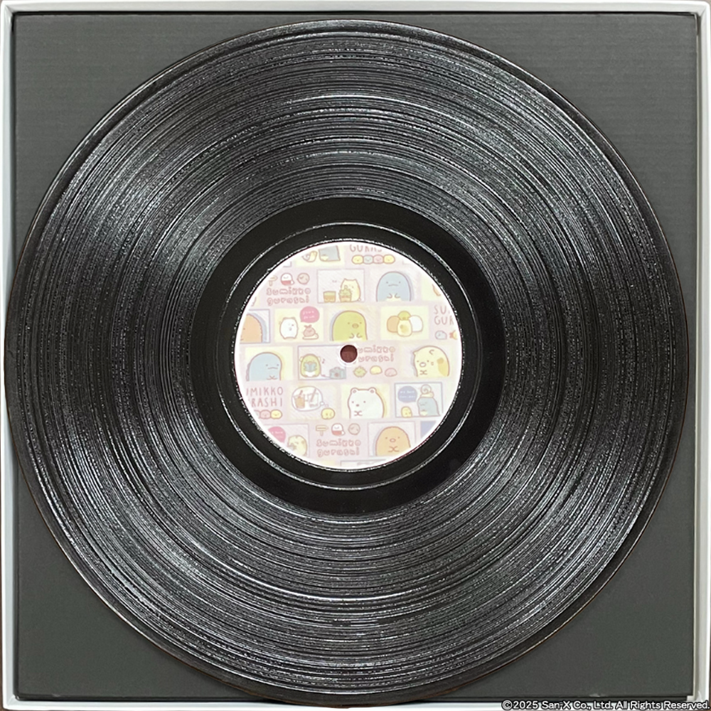 【予約商品】レコード飾り皿-ピンク-【お届けは11月下旬より順次】