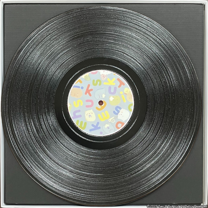 【予約商品】レコード飾り皿-ブルー-【お届けは11月下旬より順次】