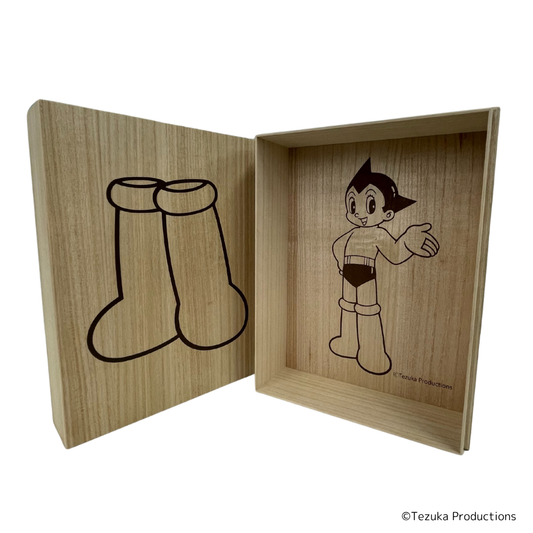 【受注商品】鉄腕アトム 桐のストレージボックス【お届けは26年2月下旬より順次】