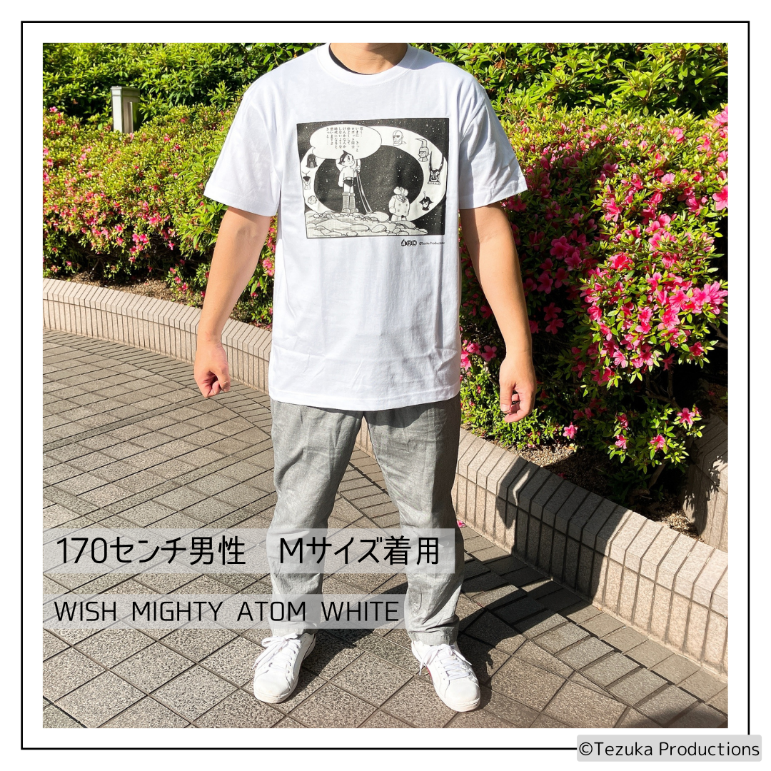 【受注販売商品】＜ARC＞WISH MIGHTY ATOM Tシャツ BLACK【お届けは8月上旬より順次】