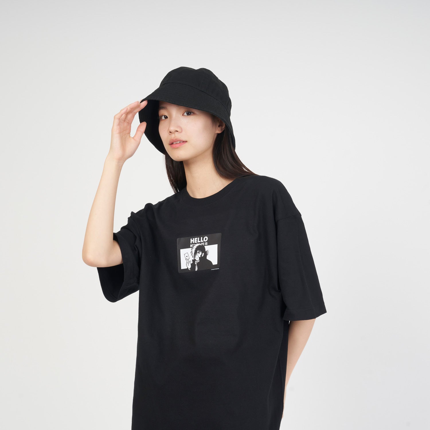 【予約商品】＜ARC＞HELLO MY NAME IS（B・J）Ⅰ　Tシャツ　BLACK【お届けは24年2月下旬より順次】