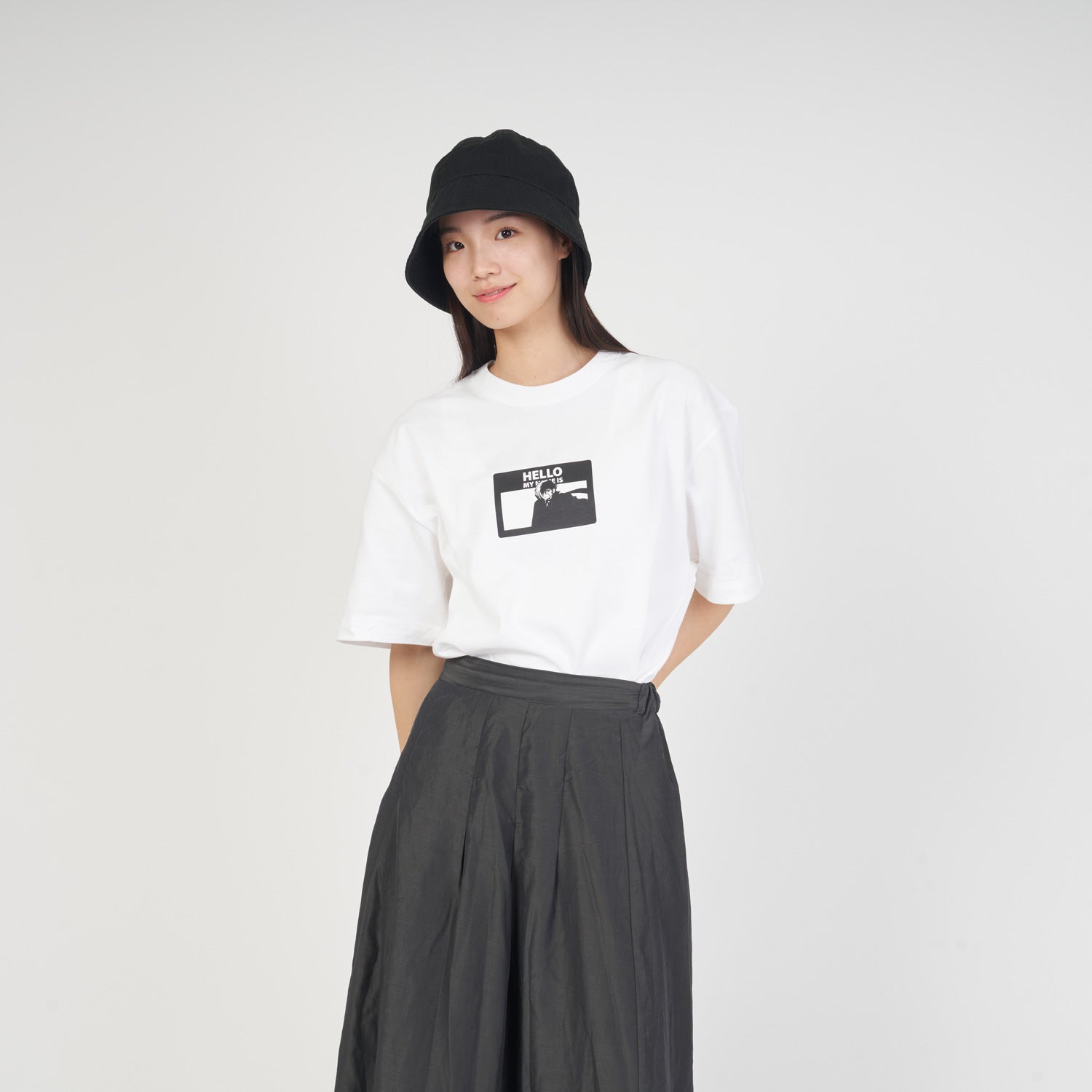 【予約商品】＜ARC＞HELLO MY NAME IS（B・J）Ⅱ　Tシャツ　WHITE【お届けは24年2月下旬より順次】