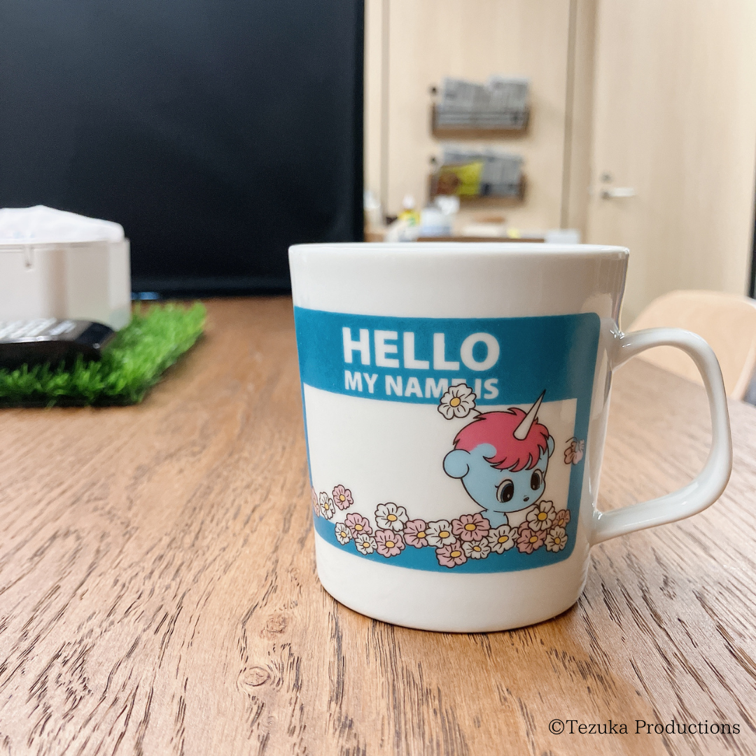 【受注販売商品】＜Kiln-ium＞波佐見焼マグカップ　HELLO MY NAME IS（ユニコ）Ⅱ【お届けは11月中旬より順次】