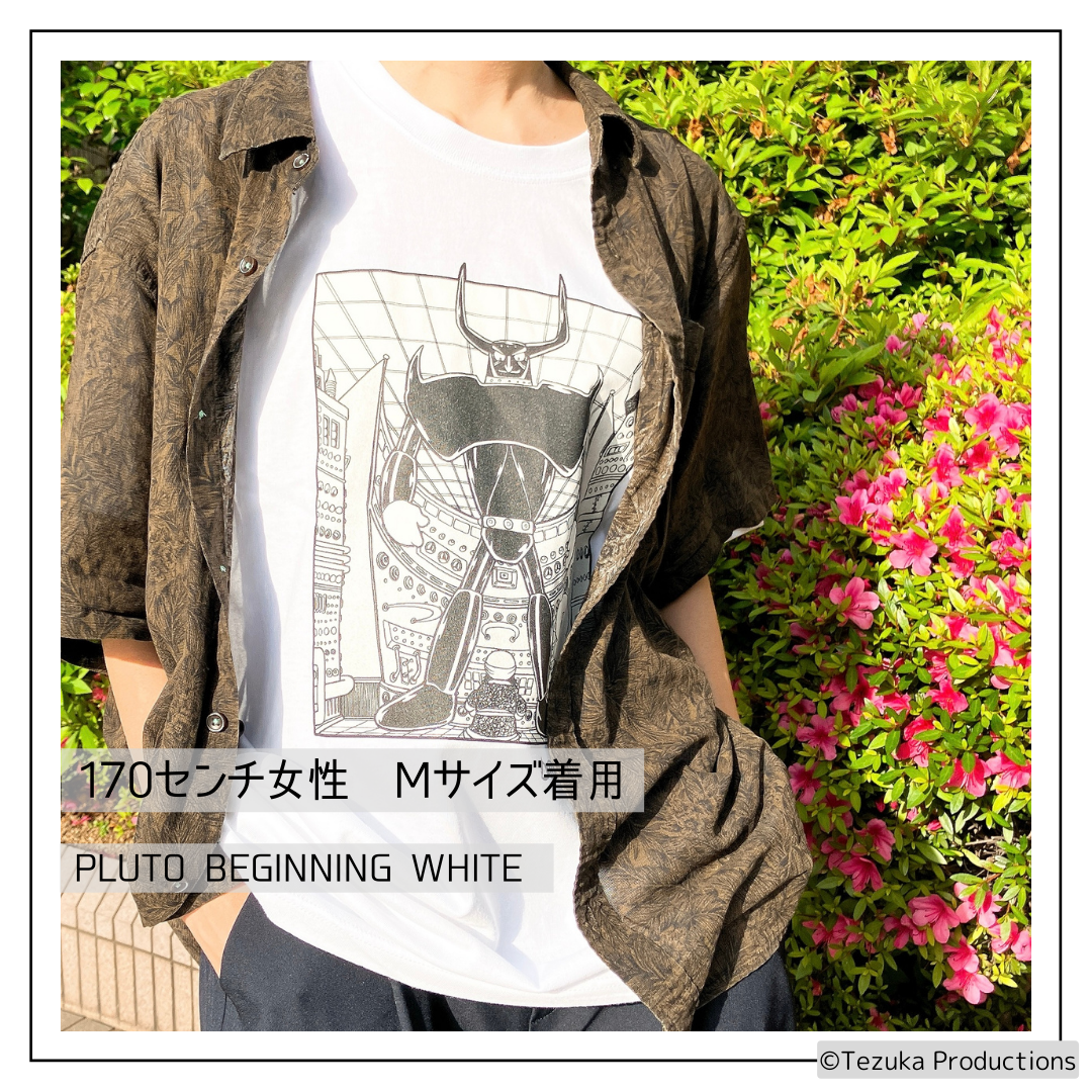 【受注販売商品】＜ARC＞PLUTO BEGINNING Tシャツ WHITE【お届けは8月上旬より順次】