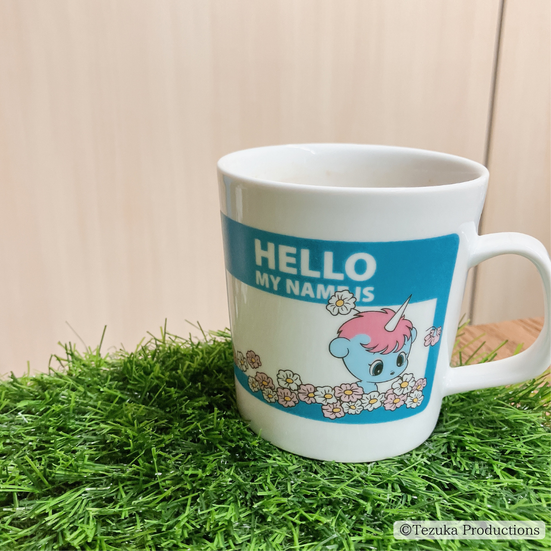 【受注販売商品】＜Kiln-ium＞波佐見焼マグカップ　HELLO MY NAME IS（ユニコ）Ⅱ【お届けは11月中旬より順次】