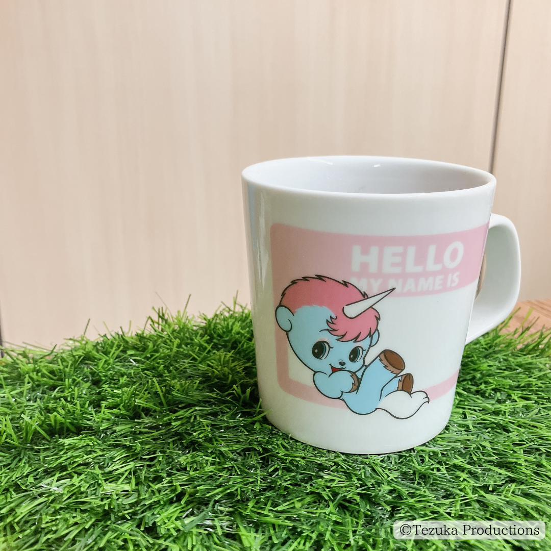 【受注販売商品】＜Kiln-ium＞波佐見焼マグカップ　HELLO MY NAME IS（ユニコ）Ⅰ【お届けは11月中旬より順次】