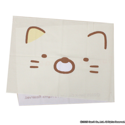 【受注商品】柔肌てぬぐい　-ねこ-【お届けは12月上旬より順次】