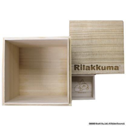 【受注商品】木香ぬくもり米びつ -リラックマ-【お届けは11月下旬より順次】