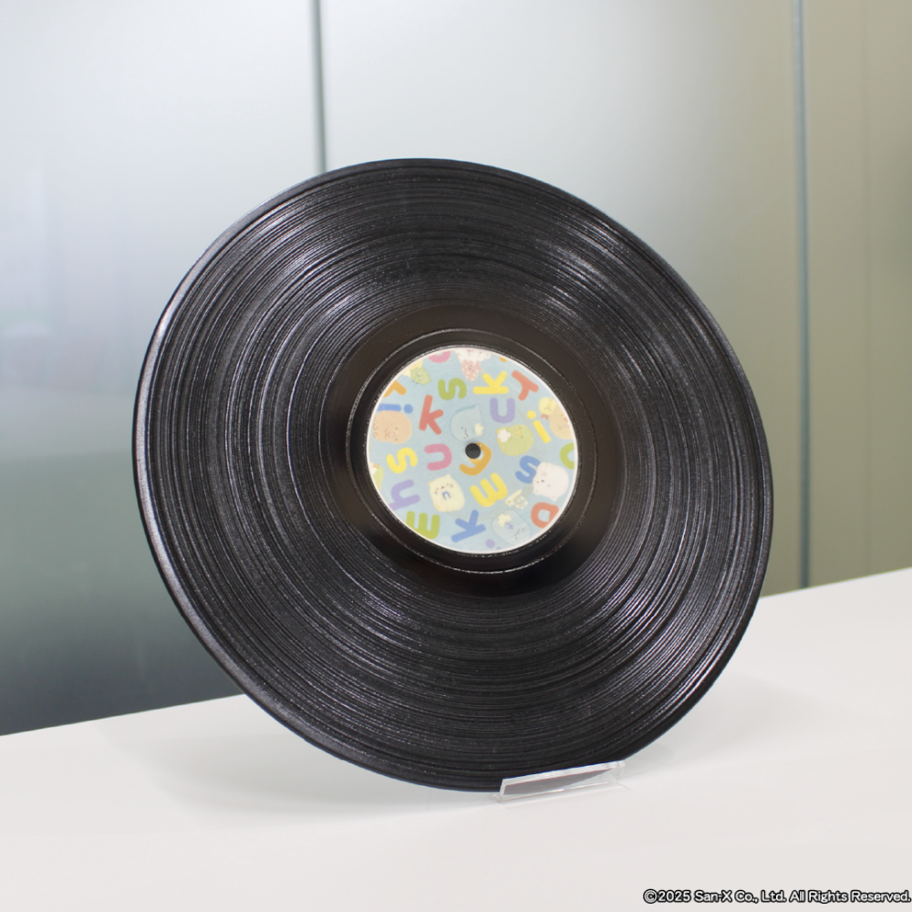 【予約商品】レコード飾り皿-ブルー-【お届けは11月下旬より順次】