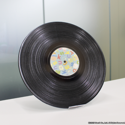 【予約商品】レコード飾り皿-ブルー-【お届けは11月下旬より順次】