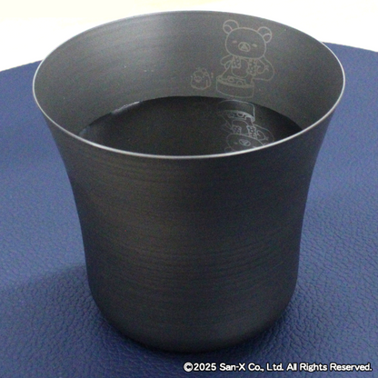 【受注商品】チタン製カップ -湯ったりリラックマ-【お届けは10月下旬より順次】