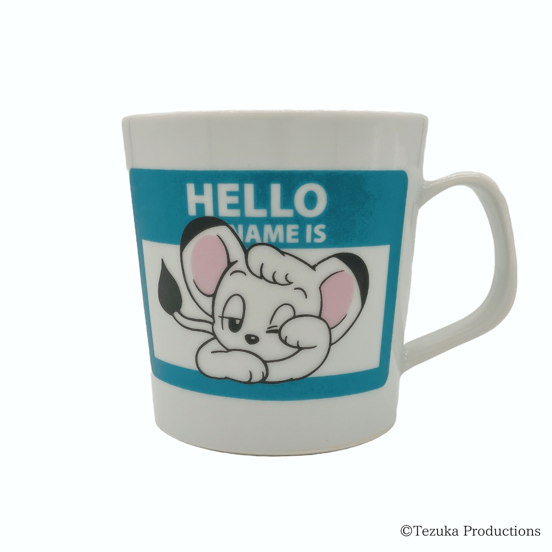 【受注販売商品】＜Kiln-ium＞波佐見焼マグカップ　HELLO MY NAME IS（レオ）【お届けは11月中旬より順次】