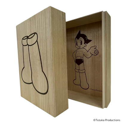 【受注商品】鉄腕アトム 桐のストレージボックス【お届けは26年2月下旬より順次】