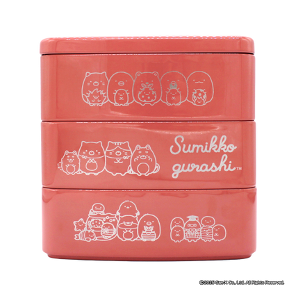 【予約商品】三段重箱 -すみっコぐらし-【お届けは12月下旬より順次】