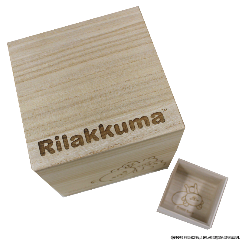 【受注商品】木香ぬくもり米びつ -リラックマ-【お届けは11月下旬より順次】