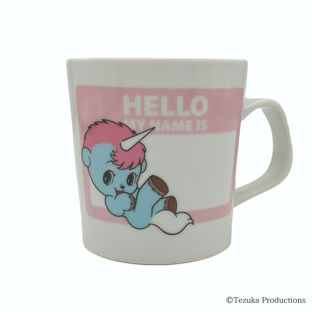 【受注販売商品】＜Kiln-ium＞波佐見焼マグカップ　HELLO MY NAME IS（ユニコ）Ⅰ【お届けは11月中旬より順次】