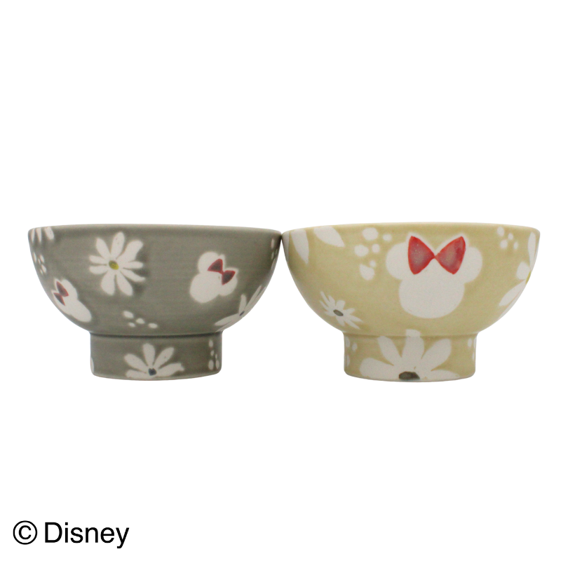 【受注商品】砥部焼 花丸茶碗 淡黄色　-ミニー-【お届けは26年2月中旬より順次】